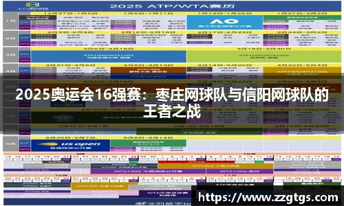 2025奥运会16强赛：枣庄网球队与信阳网球队的王者之战